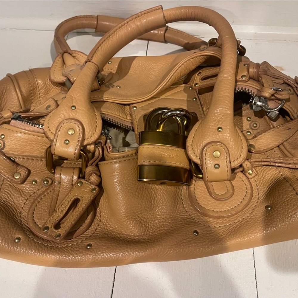 Authentic Chloe lock bag